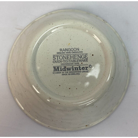 Midwinter Stonehenge RANGOON 8" Round Vegetable Bowl Serving Bowl - Picture 4 of 5